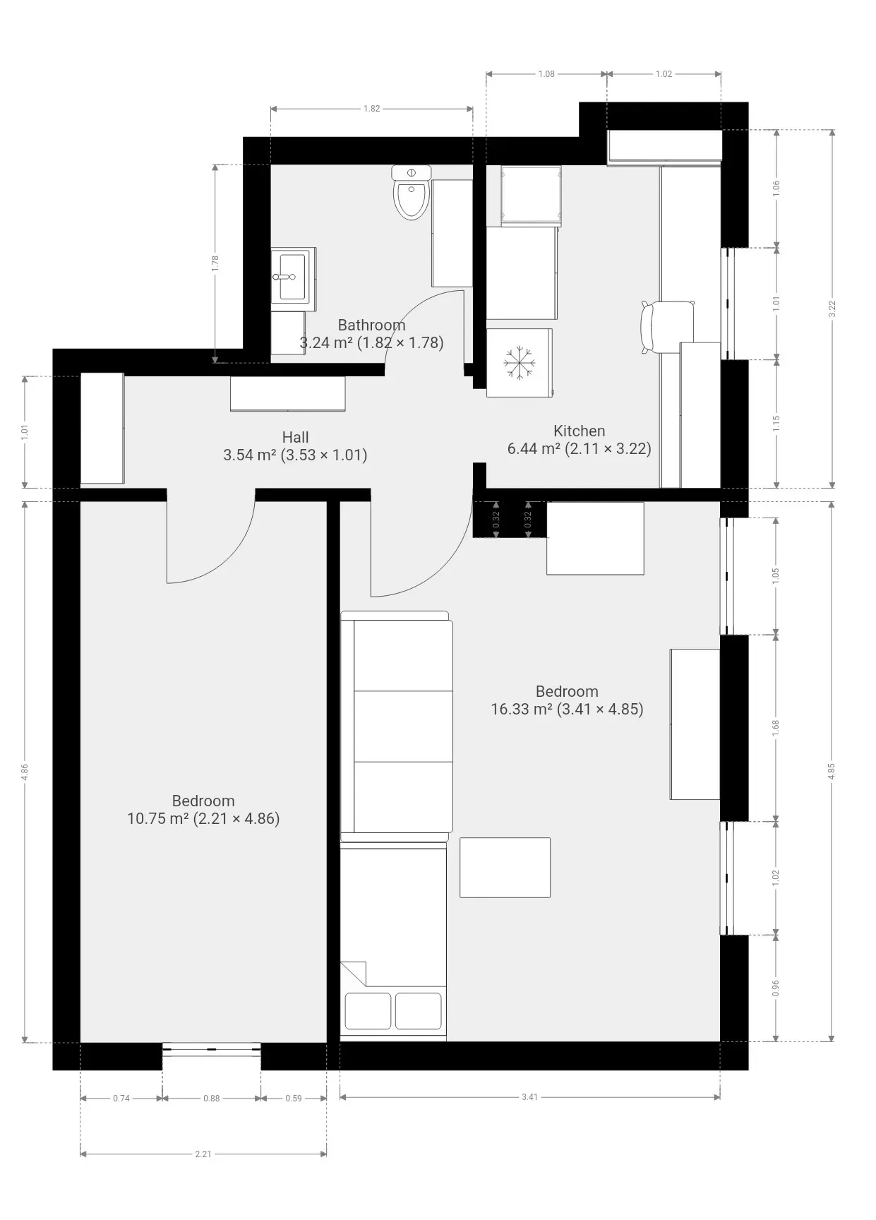 2 Pokoje Centrum Do Zamieszkania 20